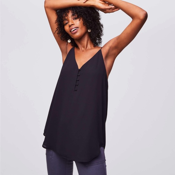 Loft Button Front Cami - Picture 4 of 5
